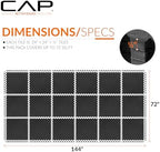 CAP Puzzle Exercise Mats | 1/2” Thick EVA Interlocking Foam Tiles - Image 4