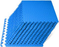 ProsourceFit Exercise Puzzle Mat 1/2-inch, EVA Interlocking Foam Floor Tiles by ProsourceFit