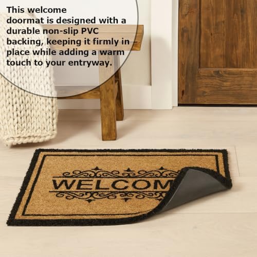 Gardenised Heavy Duty Coco Coir Doormat - Image 6