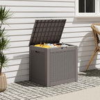 Outdoor Storage Box, Resin Deck Boxes Indoor and outdoor, Waterproof Storage - Image 5