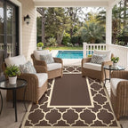 GENIMO Outdoor Rug, Waterproof Plastic Rugs - Image 6