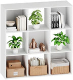 Sweetcrispy 9 Cube Storage Organizer, Stackable Modular Bookcase Shelf by Sweetcrispy