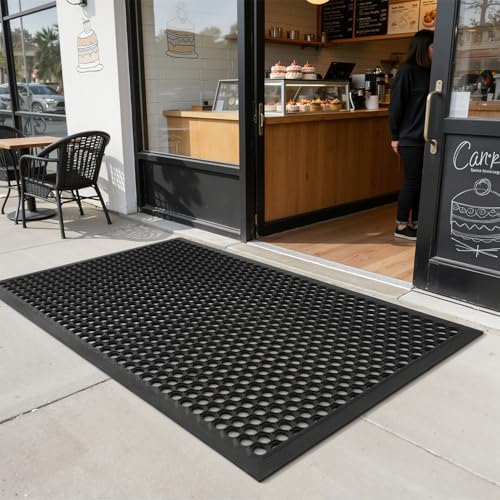 RESARE Front Door Mat Non Slip by Resare