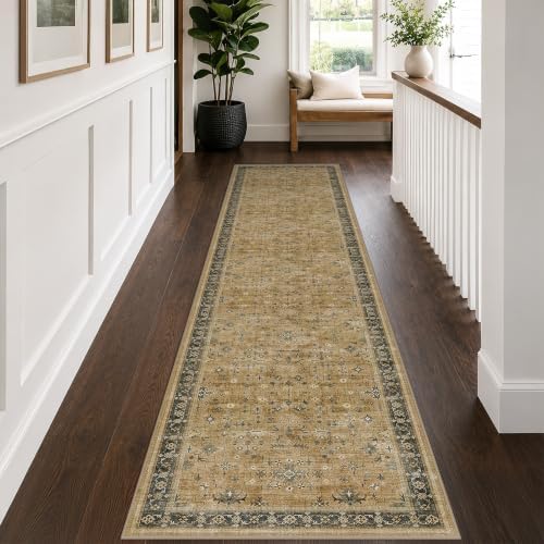 Washable 2x10 Entryway Long Runners by HazoHaus