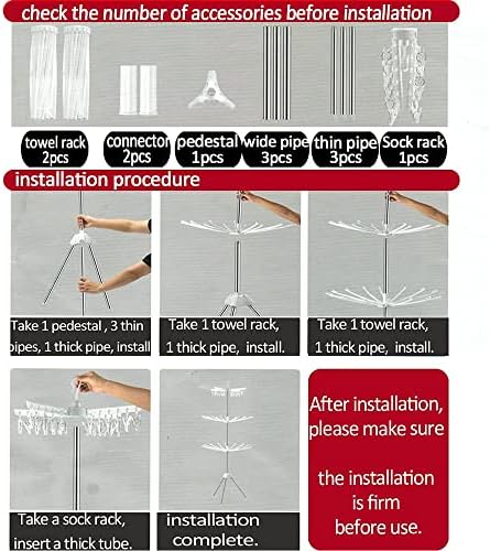 3-Tier Drying Rack Clothing - Image 6