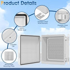 Waterproof Outdoor Project ABS Plastic Junction Box IP67 Weatherproof Dustproof - Image 3
