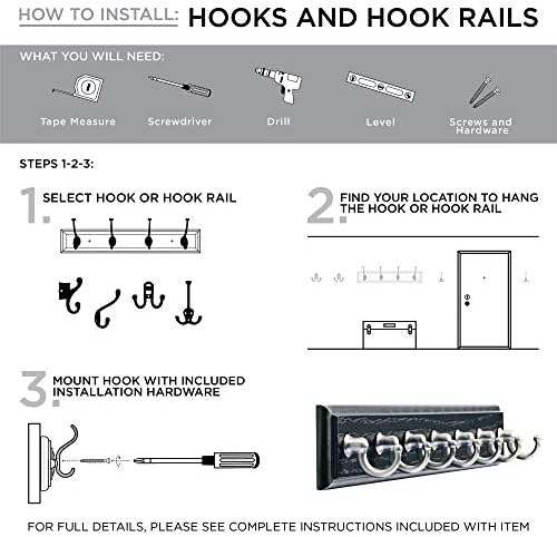 Liberty Hardware 129848 Wall Mounted Coat Rack - Image 3