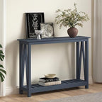 ChooChoo Farmhouse Console Table, Narrow Sofa Table - Image 3