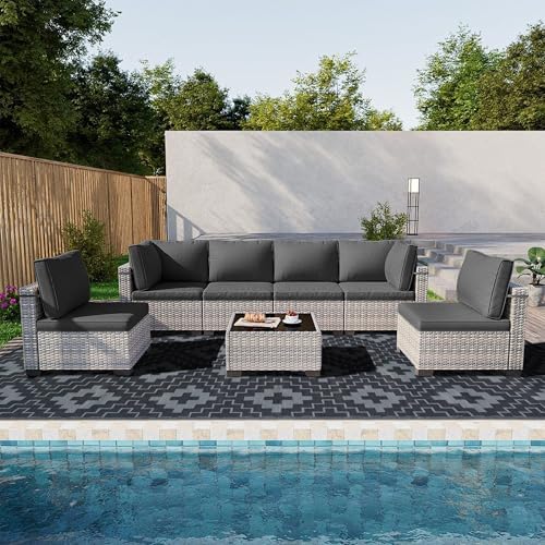 SAND MINE Waterproof Outdoor Rug 9x12 ft, Reversible Plastic Straw Area Rug - Image 6