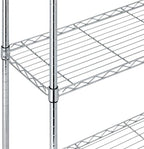 Amazon Basics 5-Shelf Adjustable Heavy Duty Steel Wire Rack, Space Saving - Image 3