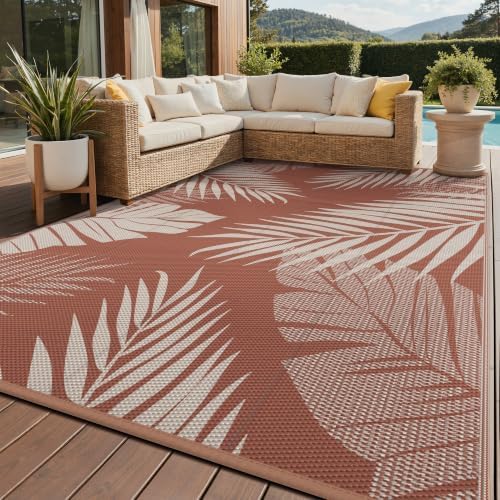 GENIMO Outdoor Rug, Waterproof Plastic Rugs by GENIMO