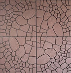 Patio Deck Tiles, Interlocking Deck Tiles, PP Outdoor Floor Tiles, Stone - Image 2