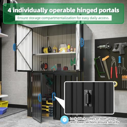 AECOJOY Outdoor Storage Cabinet Waterproof - Image 3