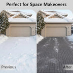 44 Pack Interlocking Deck Tiles, Easy Snap All-Weather Outdoor Deck Tiles - Image 4