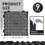 RITOLLO Modular Interlocking Cushion Drainage Floor Tiles - Image 2