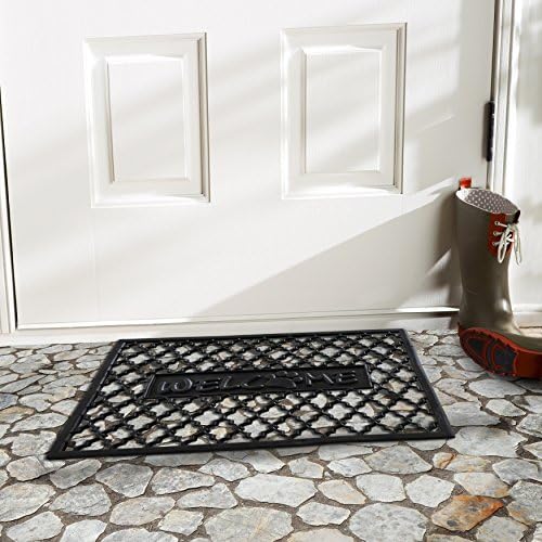Calloway Mills 102752436 Rubber Welcome Paw Doormat - Image 2