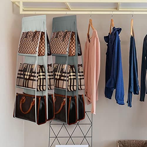 Lirex Medium and Large Handbag Hanging Purse Organizer - Image 2
