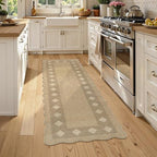 LIVEBOX Scalloped Easy Jute Diamond Rug - Image 2