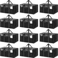 12 Pack Extra Heavy Duty Large Moving Bags by Fygrip
