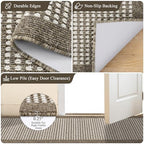 Ileading Hallway Runner Rug 2'x10' Heavy-Duty Durable Entryway Floor Mat - Image 4