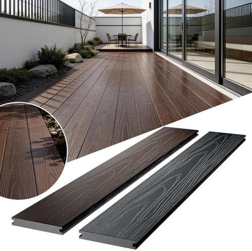 Outdoor Solid Composite Decking Boards Color Samples Pack - Image 2