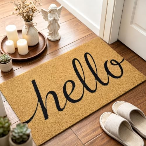 Front Door Mat Outside Non-Slip Welcome Doormat - Image 3