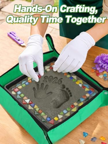 10in Square Stepping Garden Stones Kit - Image 5