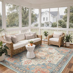 GENIMO Indoor Outdoor Rug, Washable - Image 3