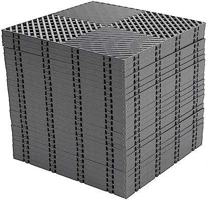 25PCS Interlocking Floor Tiles 12" x 12" Splicing Garage Flooring Tiles - Image 3