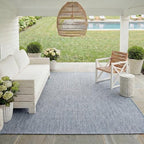 SAFAVIEH Outdoor Area Rug 8x11 - Image 6