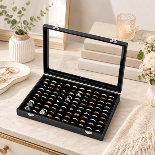 100 Slots Ring Display Case - Image 7
