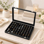 100 Slots Ring Display Case - Image 7