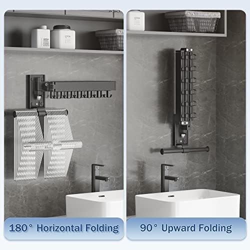 LIENAHU Clothes Drying Rack Wall Mounted, Laundry Drying Rack, Laundry Room - Image 4