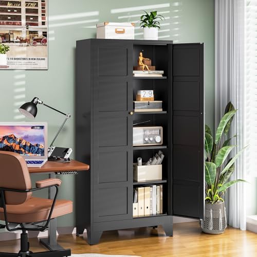 Letaya 72" H Metal Storage Cabinet - Image 5