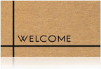 Coir Welcome Mat, Welcome Classic 7, 17x29 in by AmaruDoorMats