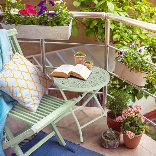 VINGLI Outdoor Folding Side Table - Image 2