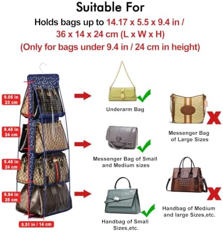 Lirex Handbag Hanging Purse Organizer - Image 3