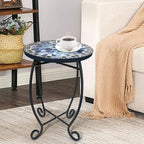 LIFFY Outdoor Side Table, Indoor Small Decorative Plant Stand & End Table - Image 6