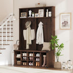 Takywep Extra Large 51" Entryway Hall Tree - Image 5