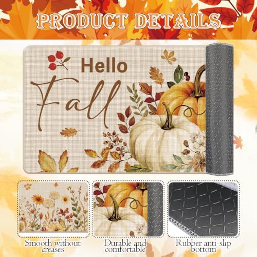 Hello Fall Kitchen Mats - Image 4