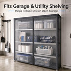 Corevibe Custom Size Dust Cover, Heavy Duty Mesh Rack Cover - Image 5