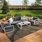 GENIMO Outdoor Rug, Waterproof Plastic Rugs 9'x18' - Image 4
