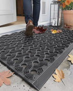 Color&Geometry Super Heavyweight TPE Welcome Mat Outdoor by COLORG