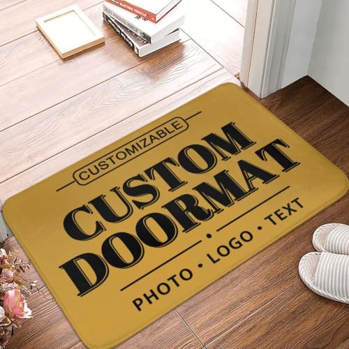 Custom Doormat Personalized Floor Mat by Custom