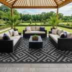 GENIMO Outdoor Rug, Waterproof Plastic Rugs - Image 6