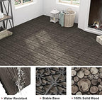 VANCASTLE 9PCS Wood Plastic Composite Interlocking Deck Tiles 11.8"x11.8" - Image 4