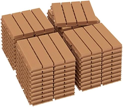 Goovilla Plastic Interlocking Deck Tiles, 36 Pack by Goovilla