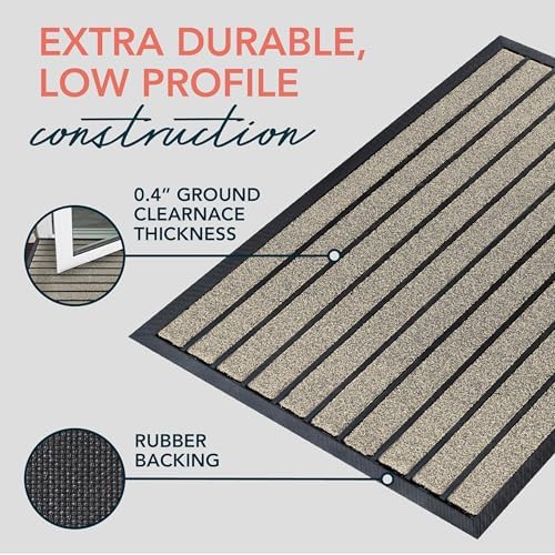 ubdyo Extra Durable Door Mat Outside Entrance - Image 4