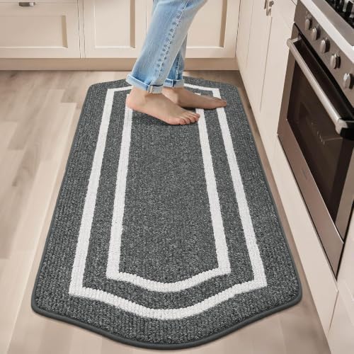 COSY HOMEER Long Kitchen Floor Mats and Rugs Non Slip Washable by COSYHOMEER