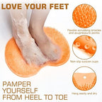 Shower Foot Scrubber Mat Back Washer Back Exfoliating Bath Wash Pad Wall - Image 2
